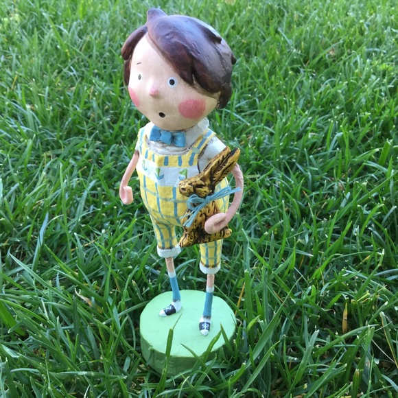 COPY - COPY - Boy with Chocolate Bunny by Lori Mitchell - Picture 3 of 8